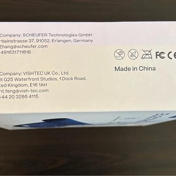 Disuppo Blue Electric Heating Pad 17.7” x 33.4” - Picture 4 of 7